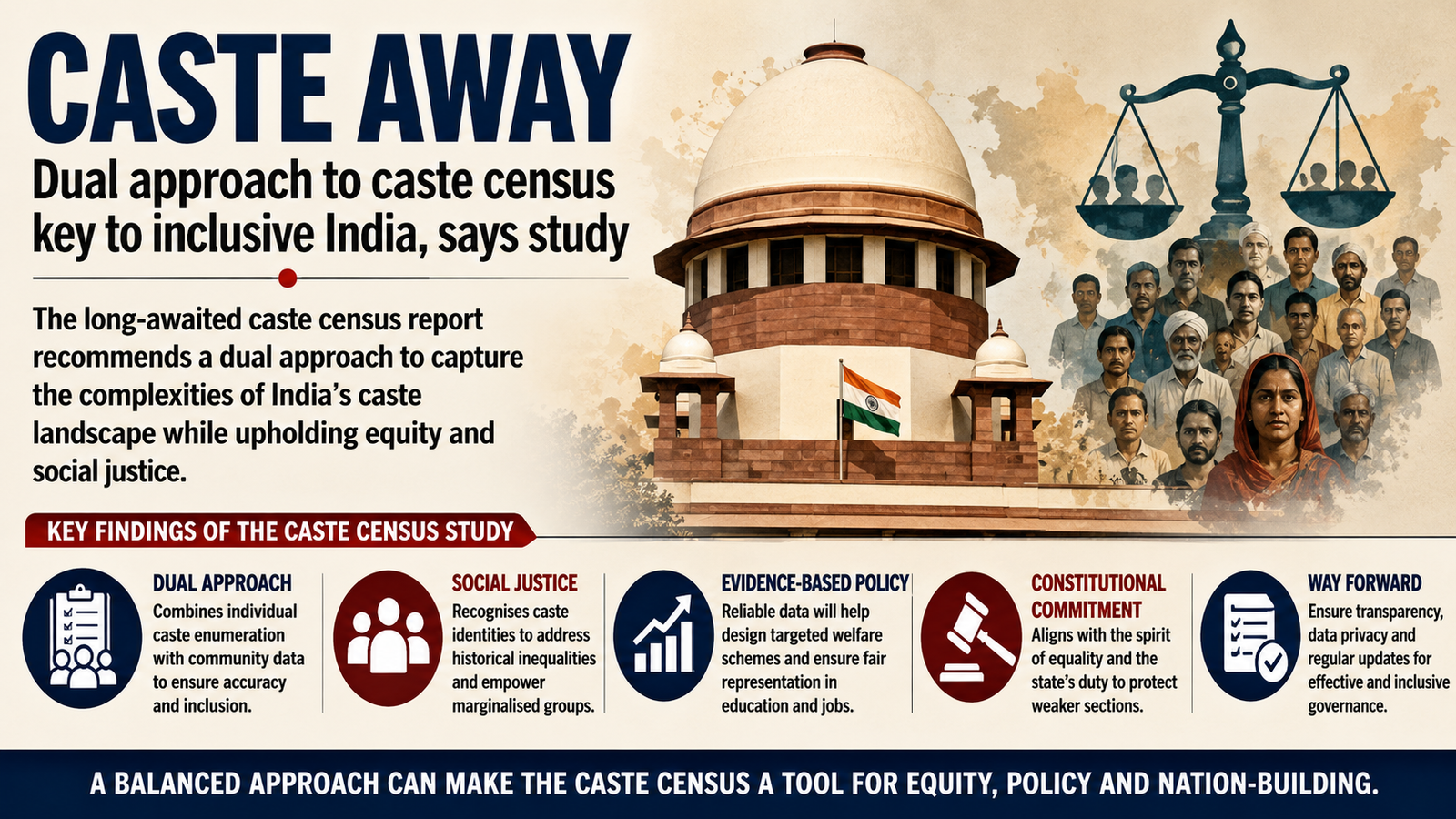 Caste Census 2027 Cleared by SC: The Push for a 'Casteless' Option
